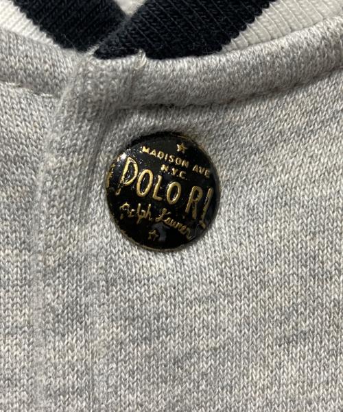 POLO RALPH LAUREN（ポロ・ラルフローレン）POLO RALPH LAUREN (ポロ・ラルフローレン) スタジャン グレー サイズ:Mの古着・服飾アイテム
