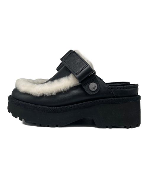 UGG（アグ）UGG (アグ) Esmee Leather Clog ブラック サイズ:23の古着・服飾アイテム