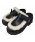 UGG（アグ）の古着「Esmee Leather Clog」｜ブラック