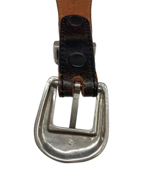 Hysteric Glamour（ヒステリックグラマー）Hysteric Glamour (ヒステリックグラマー) PSYCHEDELIC CONCHO ベルト ブラック サイズ:不明の古着・服飾アイテム