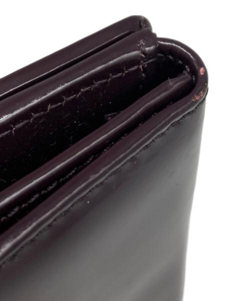 GUCCI（グッチ）GUCCI (グッチ) 2つ折り財布 バーガンディーの古着・服飾アイテム