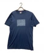 C.P COMPANYシーピーカンパニー）の古着「プリントTシャツ」｜ネイビー