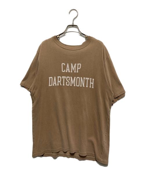 REMI RELIEF（レミレリーフ）REMI RELIEF (レミレリーフ) L'appartement (アパルトモン) 別注 CAMP DARTSMONTH T-SH ベージュ サイズ:Mの古着・服飾アイテム