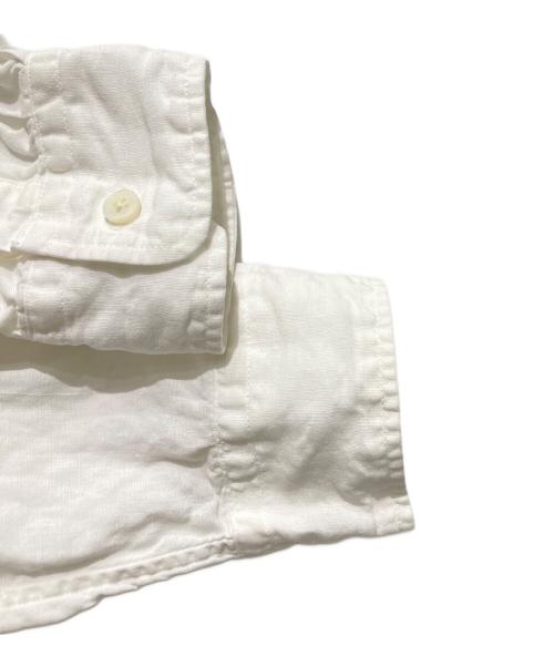 Ron Herman（ロンハーマン）Ron Herman (ロンハーマン) Traceability Hemp Collarless Shirt ホワイト サイズ:Sの古着・服飾アイテム