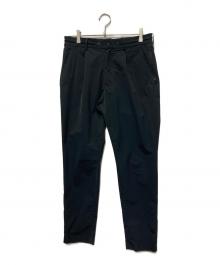 JH+（ジェーエイチプラス）の古着「HARD STRECTH EASY PANTS/ハード ストレッチ イージー パンツ」｜ブラック