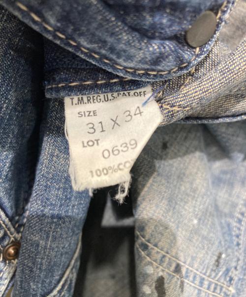 CarHartt（カーハート）CarHartt (カーハート) 復刻ダブルニー ペインターパンツ インディゴ サイズ:W31×L34の古着・服飾アイテム