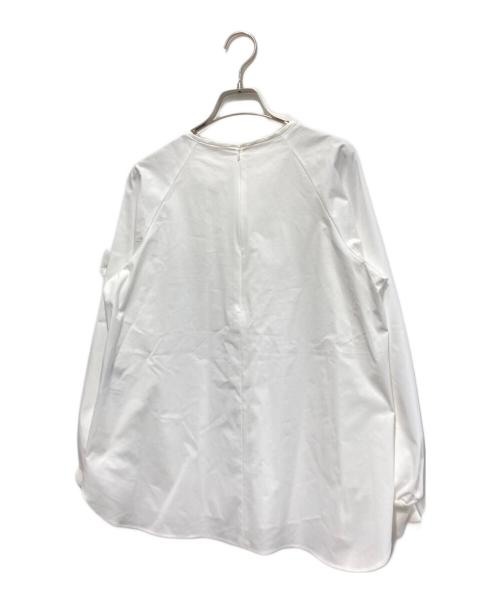 Leilian（レリアン）LEILIAN (レリアン) プルオーバーブラウス ホワイト サイズ:9 未使用品の古着・服飾アイテム