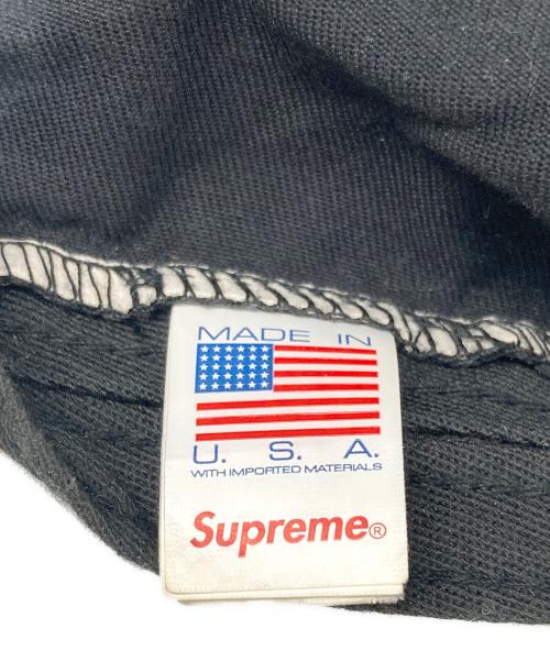 SUPREME（シュプリーム）Supreme (シュプリーム) 19SS Washed Chino Twill Camp Cap ブラックの古着・服飾アイテム