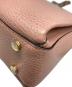 中古・古着 GUCCI (グッチ) インターロッキングGチェーンショルダーバッグ ピンク：80000円