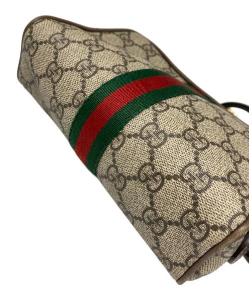 GUCCI（グッチ）GUCCI (グッチ) GGキャンバスハンドバッグ ベージュ サイズ:不明の古着・服飾アイテム