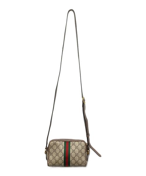GUCCI（グッチ）GUCCI (グッチ) GGキャンバスハンドバッグ ベージュ サイズ:不明の古着・服飾アイテム