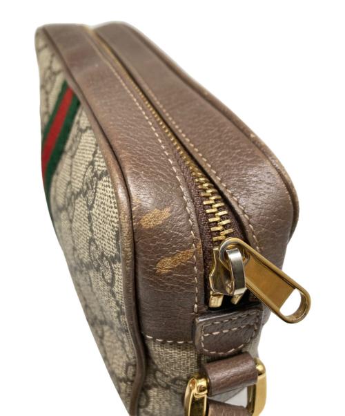 GUCCI（グッチ）GUCCI (グッチ) GGキャンバスハンドバッグ ベージュ サイズ:不明の古着・服飾アイテム