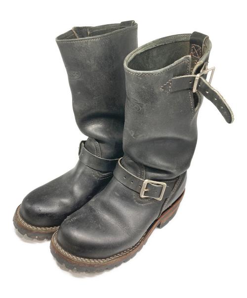 WESCO（ウェスコ）WESCO (ウェスコ) エンジニアブーツ ブラック サイズ:8 1/2Eの古着・服飾アイテム