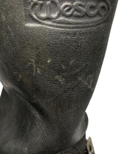 WESCO（ウェスコ）WESCO (ウェスコ) エンジニアブーツ ブラック サイズ:8 1/2Eの古着・服飾アイテム