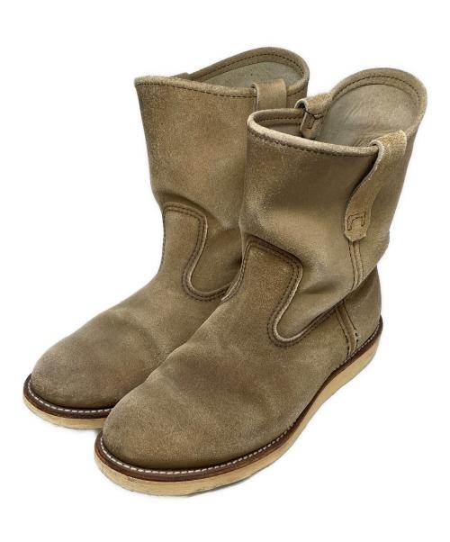RED WING（レッドウィング）RED WING (レッドウィング) ペコスブーツ ベージュ サイズ:26.5cmの古着・服飾アイテム