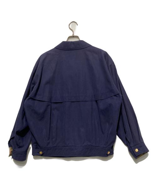Burberry's（バーバリーズ）Burberry's (バーバリーズ) ノヴァチェックスイングトップ ネイビー サイズ:9ARの古着・服飾アイテム