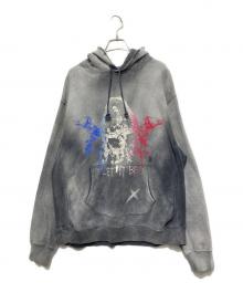 BOWBOW×nubian（バウワウ×ヌビアン）の古着「HARD AGEING HOODIE」｜グレー