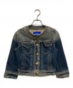 BURBERRY BLUE LABELバーバリー ブルー レーベル）の古着「デニムジャケット」｜インディゴ