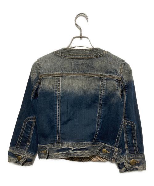 BURBERRY BLUE LABEL（バーバリー ブルー レーベル）BURBERRY BLUE LABEL (バーバリー ブルー レーベル) デニムジャケット インディゴ サイズ:36の古着・服飾アイテム