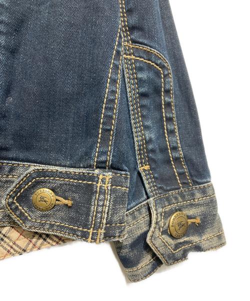 BURBERRY BLUE LABEL（バーバリー ブルー レーベル）BURBERRY BLUE LABEL (バーバリー ブルー レーベル) デニムジャケット インディゴ サイズ:36の古着・服飾アイテム