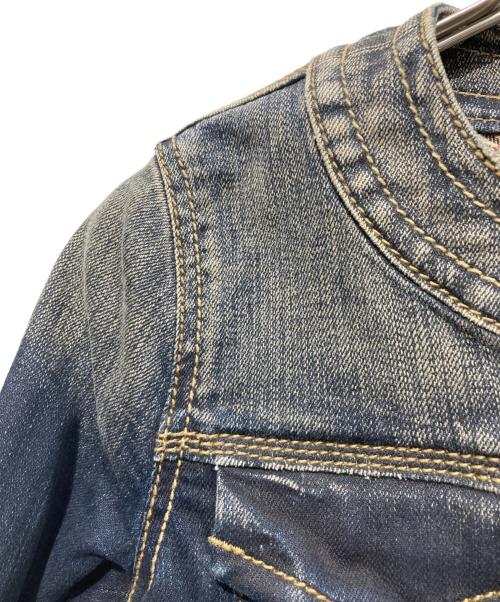 BURBERRY BLUE LABEL（バーバリー ブルー レーベル）BURBERRY BLUE LABEL (バーバリー ブルー レーベル) デニムジャケット インディゴ サイズ:36の古着・服飾アイテム
