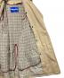 中古・古着 BURBERRY BLUE LABEL (バーバリー ブルー レーベル) チェック柄ライナー ベルト付き トレンチコート ベージュ サイズ:38：11000円