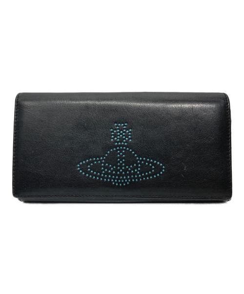 Vivienne Westwood（ヴィヴィアンウエストウッド）Vivienne Westwood (ヴィヴィアンウエストウッド) オーブ長財布 ブラックの古着・服飾アイテム