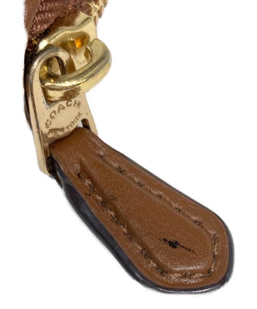 COACH（コーチ）COACH (コーチ) シグネチャー財布 ブラウンの古着・服飾アイテム