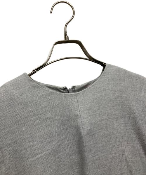 ebure（エブール）ebure (エブール) 長袖ワンピース ライトグレー サイズ:Sの古着・服飾アイテム