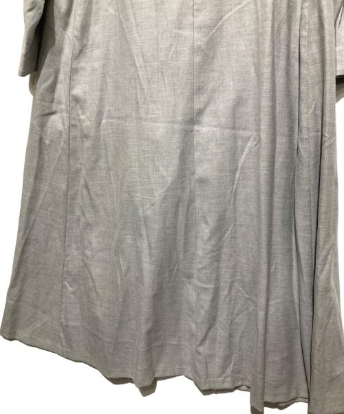 ebure（エブール）ebure (エブール) 長袖ワンピース ライトグレー サイズ:Sの古着・服飾アイテム