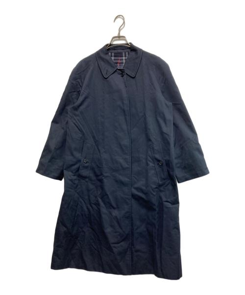 Burberry's（バーバリーズ）Burberry's (バーバリーズ) 裏地チェックトレンチコート ネイビー サイズ:サイズ不明の古着・服飾アイテム