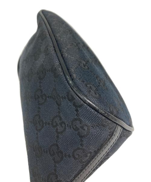 GUCCI（グッチ）GUCCI (グッチ) ハンドポーチ ブラックの古着・服飾アイテム