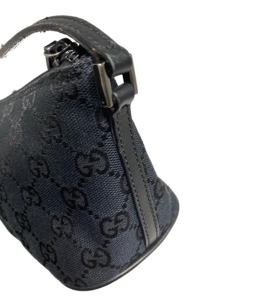 GUCCI（グッチ）GUCCI (グッチ) ハンドポーチ ブラックの古着・服飾アイテム
