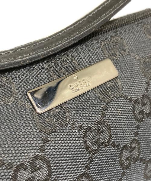 GUCCI（グッチ）GUCCI (グッチ) ハンドポーチ ブラックの古着・服飾アイテム