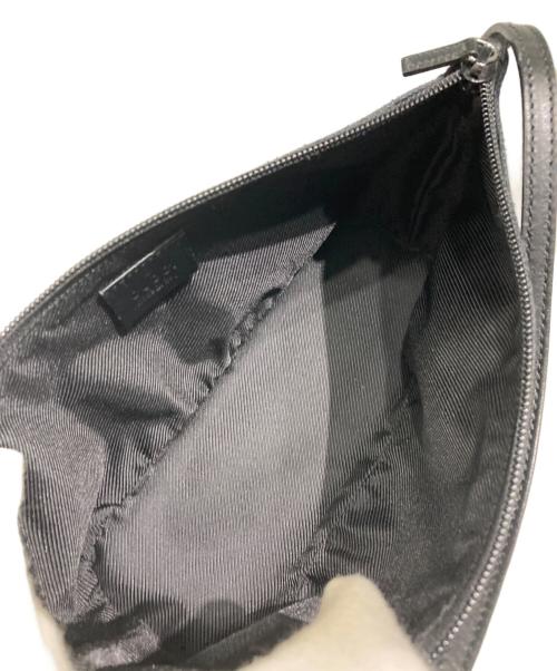 GUCCI（グッチ）GUCCI (グッチ) ハンドポーチ ブラックの古着・服飾アイテム