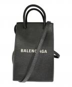 BALENCIAGAバレンシアガ）の古着「SHOPPING PHONE HOLDER」｜ブラック