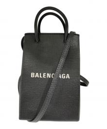 BALENCIAGA（バレンシアガ）の古着「SHOPPING PHONE HOLDER」｜ブラック