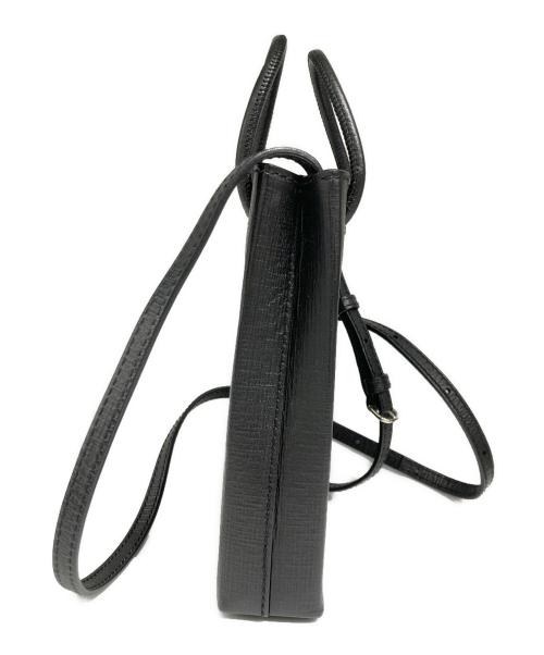 BALENCIAGA（バレンシアガ）BALENCIAGA (バレンシアガ) SHOPPING PHONE HOLDER ブラックの古着・服飾アイテム