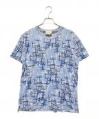 HERMESエルメス）の古着「ホースビットTシャツ」｜ブルー
