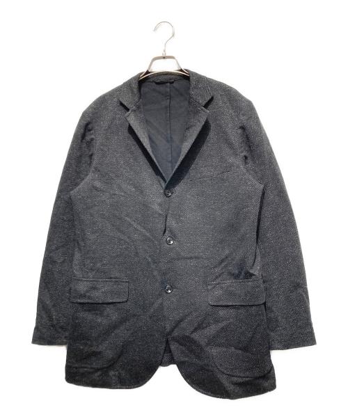 BROOKS BROTHERS（ブルックスブラザーズ）BROOKS BROTHERS (ブルックスブラザーズ) コットンブレンドジャージーヘリンボーン段返り３釦サックジャケット ブラック サイズ:03の古着・服飾アイテム