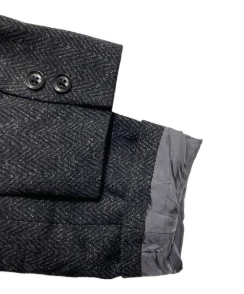 BROOKS BROTHERS（ブルックスブラザーズ）BROOKS BROTHERS (ブルックスブラザーズ) コットンブレンドジャージーヘリンボーン段返り３釦サックジャケット ブラック サイズ:03の古着・服飾アイテム