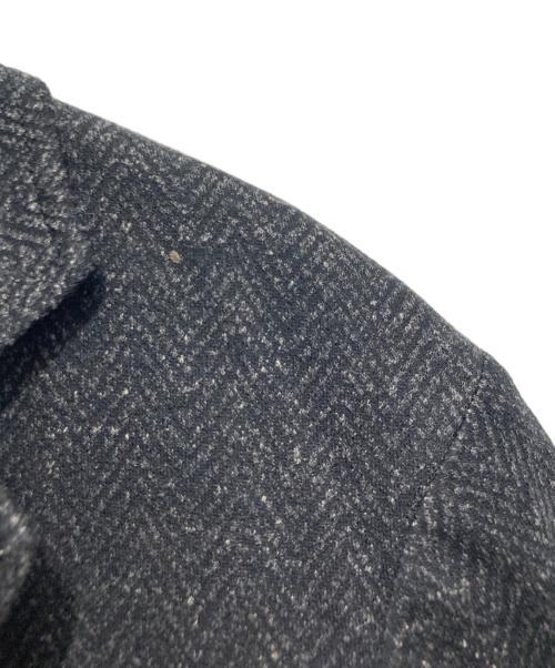 BROOKS BROTHERS（ブルックスブラザーズ）BROOKS BROTHERS (ブルックスブラザーズ) コットンブレンドジャージーヘリンボーン段返り３釦サックジャケット ブラック サイズ:03の古着・服飾アイテム