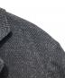 中古・古着 BROOKS BROTHERS (ブルックスブラザーズ) コットンブレンドジャージーヘリンボーン段返り３釦サックジャケット ブラック サイズ:03：9000円