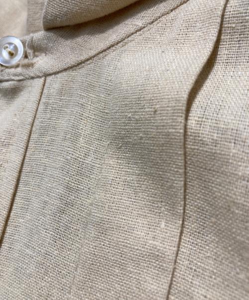 charrita（チャリータ）charrita (チャリータ) リネンワンピース ベージュ サイズ:Freeの古着・服飾アイテム