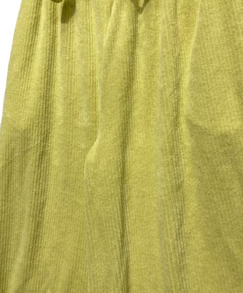 Sea Room lynn（シールームリン）Sea Room Lynn (シールームリン) Rippleパイルイージーパンツ イエロー サイズ:Mの古着・服飾アイテム