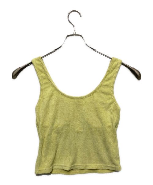 Sea Room lynn（シールームリン）Sea Room lynn (シールームリン) Rippleパイルパッド inタンク イエロー サイズ:SIZE Sの古着・服飾アイテム