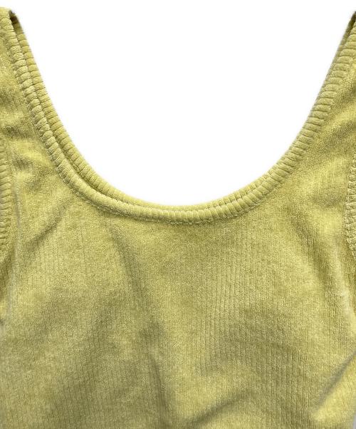 Sea Room lynn（シールームリン）Sea Room lynn (シールームリン) Rippleパイルパッド inタンク イエロー サイズ:SIZE Sの古着・服飾アイテム