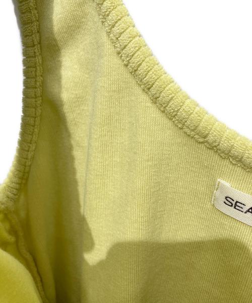Sea Room lynn（シールームリン）Sea Room lynn (シールームリン) Rippleパイルパッド inタンク イエロー サイズ:SIZE Sの古着・服飾アイテム