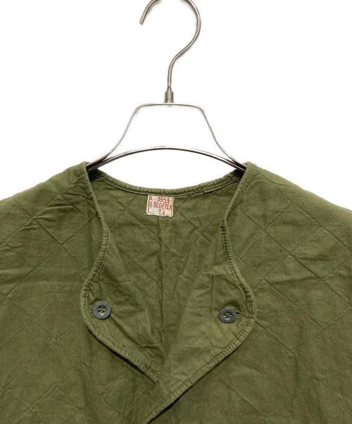 ベルギー軍（ベルギーグン）ベルギー軍 (ベルギーグン) キルティングベスト グリーン サイズ:不明の古着・服飾アイテム
