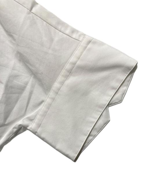 MACPHEE（マカフィー）MACPHEE (マカフィー) コットンブロード バンドカラークロップドシャツ ホワイト サイズ:36の古着・服飾アイテム